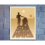 Placa Decorativa Star Wars C 3po
