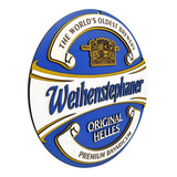Placa Decorativa Weihenstephaner Cerveja 3d Relevo Decoração