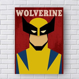 Placa Decorativa Wolverine 