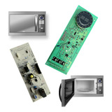 Placa Display Micro ondas Pme31 Led Azul Placa Original