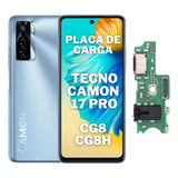 Placa Dock Conector De Carga Usb Tecno Camon 17 Pro Cg8 Cg8h
