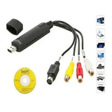 Placa Easy Capture Vídeo Externo Via Usb E Captura Áudio Pix