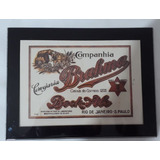 Placa Em Acrílico - Companhia Cervejaria Brahma