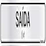 Placa Em Alumínio 5X25 Cm Saída SINALIZE 100AK Prata