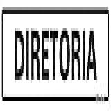Placa Em Poliestireno 5X25 Diretoria SINALIZE 200AB Branca