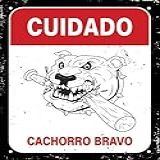 Placa Em Poliestireno - Cuidado! Cachorro Bravo, Sinalize, Preto, 18 X 23 Cm, Pacote De 1