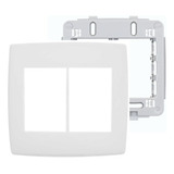 Placa Espelho 4x4 6 Módulos Legrand Pial Plus 618536 Suporte