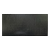 Placa Eucatex Perfurado Preta 122x61cm Pegboard Organizador
