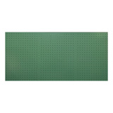 Placa Eucatex Perfurado Verde 122x61cm Pegboard Organizador