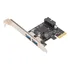 Placa Expansão Pci Express P/ Usb 3.0 2 Portas Adaptador Hub