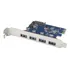 Placa Expansão Pci-express Usb 3.0 4x Portas Até 5 Gb/s
