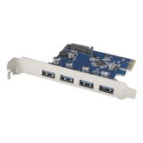 Placa Expansão Pci express Usb 3 0 4x Portas Até 5 Gb s