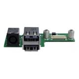 Placa Filha Power/usb Jack Dell Inspiron 1525 - 48.4w006.21