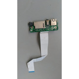 Placa Filha Usb Notebook Qbex Ultrabook Atlas Mobile 5000