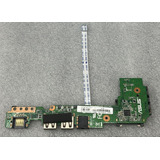Placa Filha Usb Power Notebook Asus 1015bx 33ej5ib0070