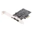 Placa Firewire 800 Placa Pci-e 1394b E 1394a Com Cabo Grátis