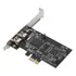 Placa Firewire Pcie 1x A 1394a, Elevador De 3 Portas, Design