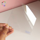 Placa Folha Petg Cristal Transparente 1mm