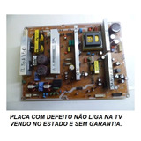 Placa Fonte Da Plasma Tv Led Wifi 4k Pl50a450 Com Defeito