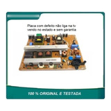 Placa Fonte Tv Plasma Samsung Mod Pl51e490 Com Defeito