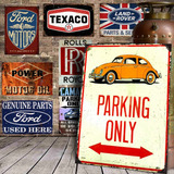 Placa Fusca Only Parking
