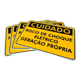 Placa Geração Própria Padrão Eneel Cpfl 25x18 Aluminio