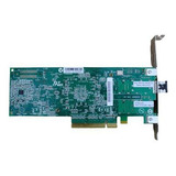 Placa Hba Dell Emulex 8g Lpe 12002 Dpn 0c856m Dual Port Gbic