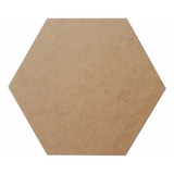 Placa Hexagonal 20cm Lisa