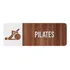 Placa Indicativa Sinalização Mdf Pilates Studio Porta