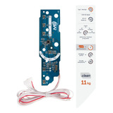 Placa Interface Adesivo Lavadora Brastemp Bwc11 11kg Clean
