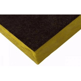 Placa Lã Vidro Forro Véu Preto 1200x600x50mm 60kg m3 0 72m2