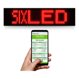 Placa Led Wifi Letreiro