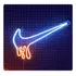 Placa Logo Nike Neon Led Letreiro Luminoso Air Jordan Tenis