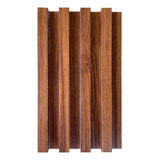 Placa Madeira Ecológica wpc Ripado 1 4m X 16cm 6 Placas