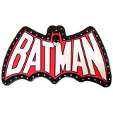 Placa Madeira Quadro Mdf Batman Dc Comics Wb Decoraçao Led