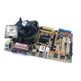 Placa Mãe 775 Asus P5vd2-vm + Processador Core 2 Duo +cooler