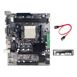 Placa mãe A780 cabo Sata defletor Am3 938 Pinos Sata Ddr3 Su