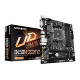 Placa mãe Amd Gigabyte Ga b450m Ds3h V2 Am4