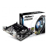 Placa Mãe Asrock D1800m Processador Dual Core D1800 2 41