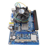 Placa Mãe Asrock G41m vs3 Intel Pentium E5800 4gb Memória