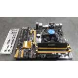 Placa Mãe Asus b85m e core I7 4770 3 40ghz cooler 8gb Ddr3