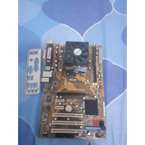 Placa Mãe Asus M2n x Com Processador Amd Sempron 1 5 Gb Ram