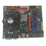 Placa mãe Ata100 Com Intel Core 2 Duo 2gb Ram Ddr2 Usado