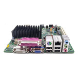 Placa Mãe Aton D2550 1 86 Dual Core Dvi Paralela Serial
