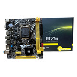 Placa Mãe B75 Lga 1155 B75 Ddr3 Hdmi dvi vga Até 16gb Intel