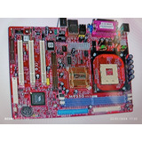 Placa Mãe Com Processador Pentium 4 E Memória 512 Mb Cooler
