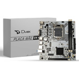 Placa Mãe Duex Chipset H81 Intel Lga 1150 Matx Ddr3 Branca