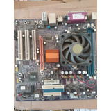 Placa mãe Eca 760gx m Processador Soquete 754