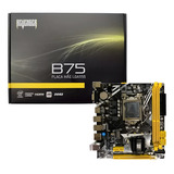 Placa Mãe Gamer Lga 1155 B75 Ddr3 M2 Nvme I3 i5 i7 Lan Giga