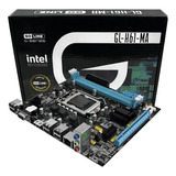 Placa Mãe Goline Gl h61 ma Lga 1155 Ddr3 Vga Hdmi Usb 2 0